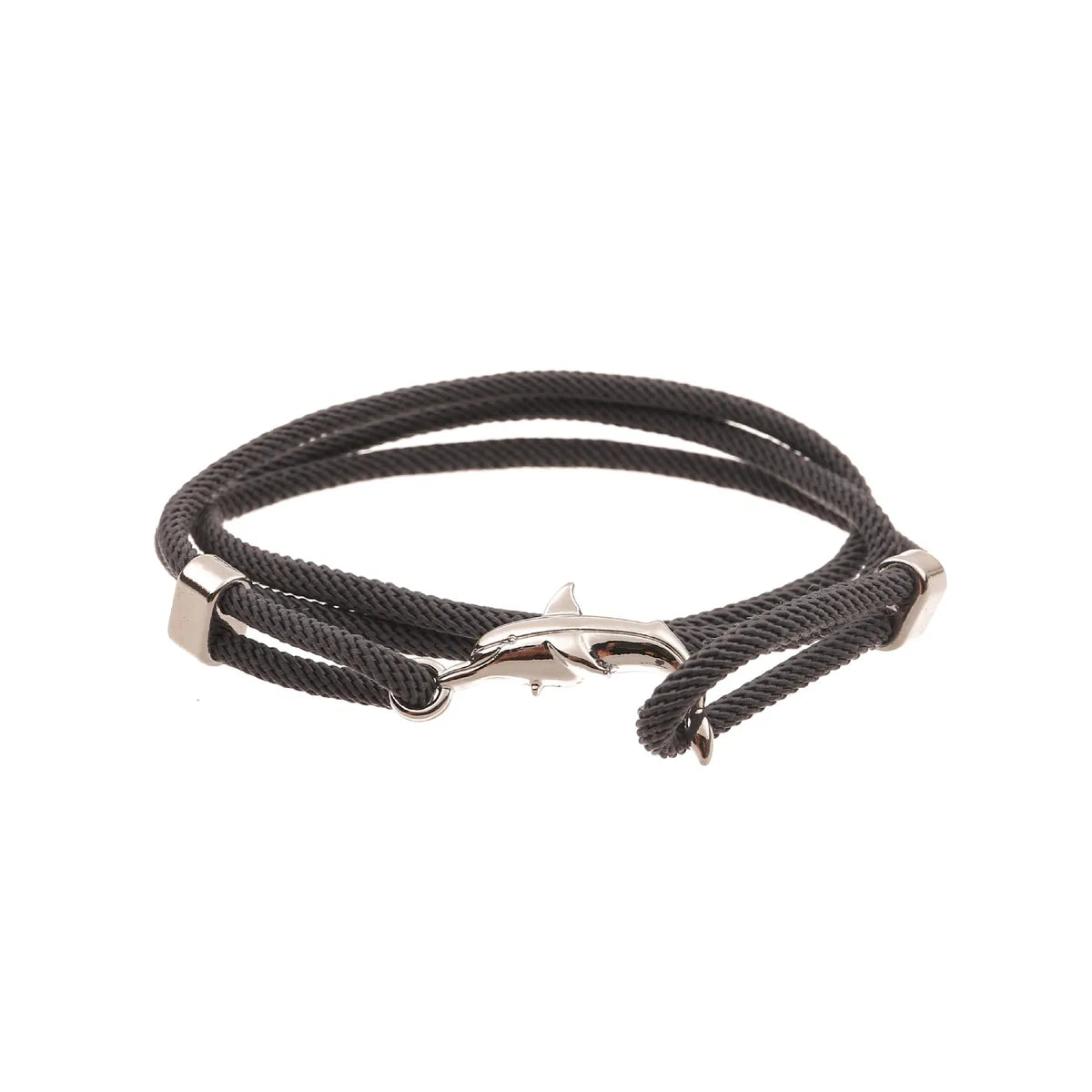 Casual Simple Style Dolphin Shark Alloy Rope Unisex Bracelets