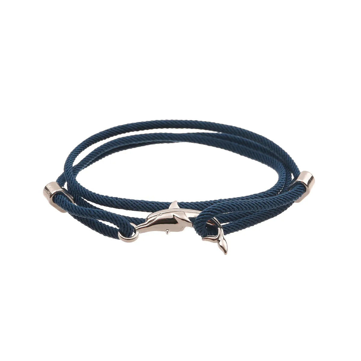 Casual Simple Style Dolphin Shark Alloy Rope Unisex Bracelets