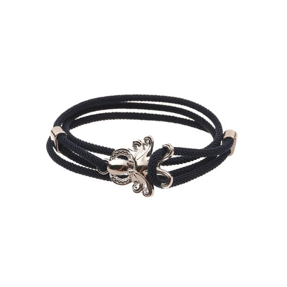 Casual Simple Style Dolphin Shark Alloy Rope Unisex Bracelets