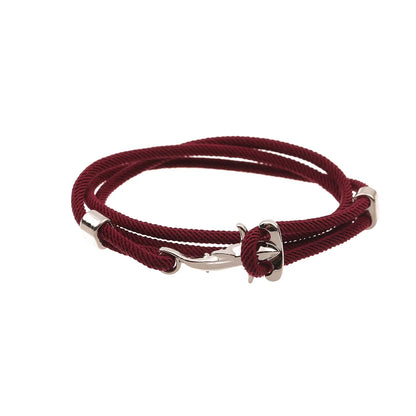 Casual Simple Style Dolphin Shark Alloy Rope Unisex Bracelets