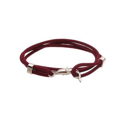 Casual Simple Style Dolphin Shark Alloy Rope Unisex Bracelets