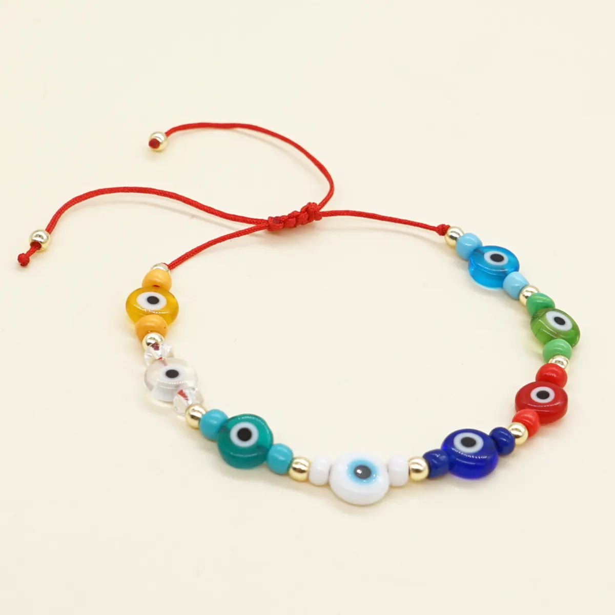 Casual Simple Style Eye Glass Rope Beaded Braid Women's Bracelets