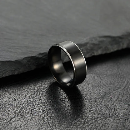 Casual Simple Style Geometric 201 Stainless Steel Unisex Rings