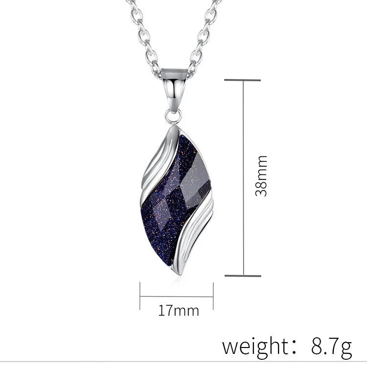 Casual Simple Style Geometric 304 Stainless Steel Inlay Rhinestones 18K Gold Plated Unisex Pendant Necklace