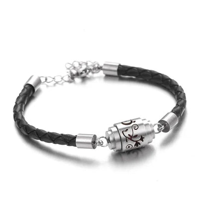 Casual Simple Style Geometric 304 Stainless Steel Leather Rope Unisex Bracelets Necklace