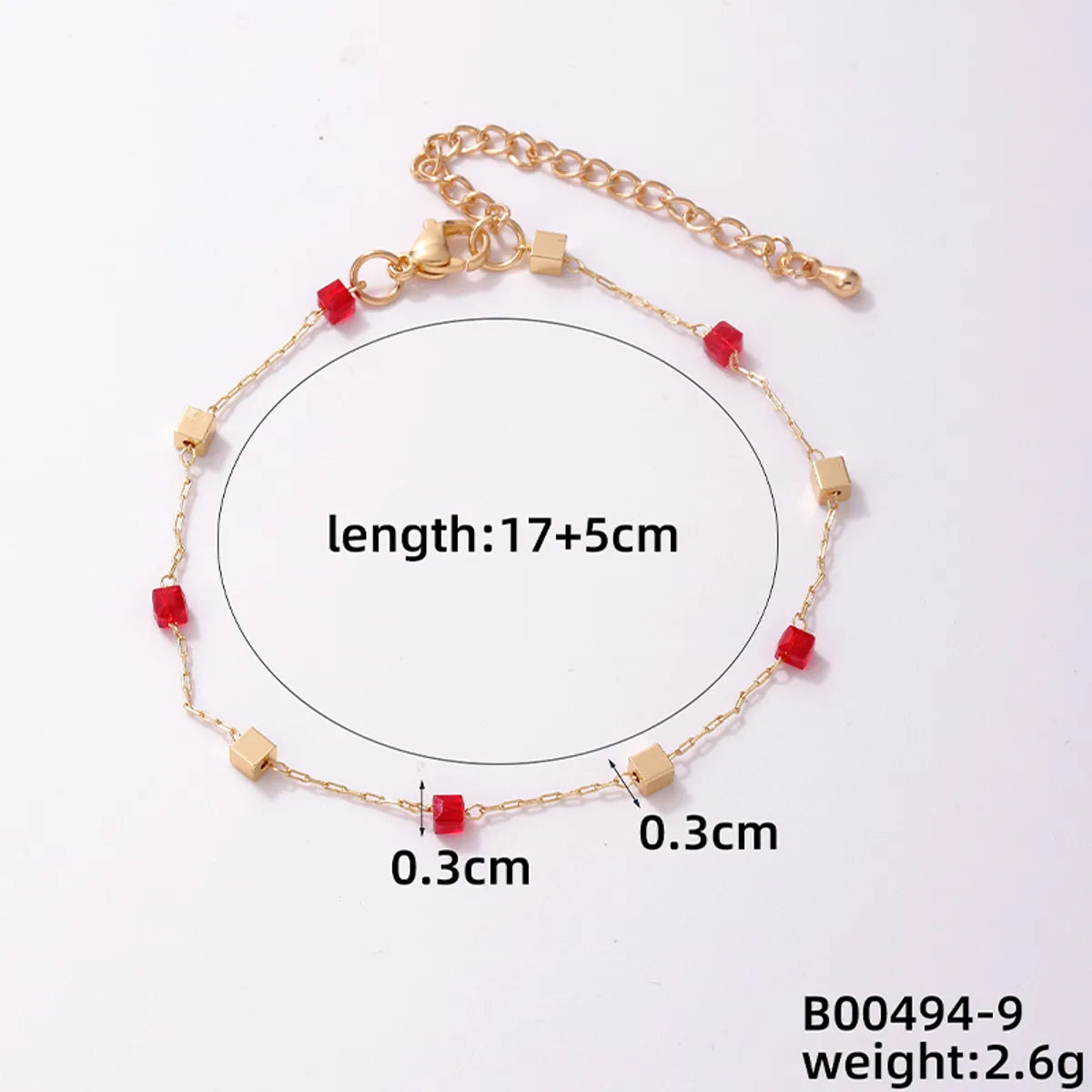 Wholesale Jewelry Casual Simple Style Geometric 304 Stainless Steel Copper K Gold Plated Bracelets