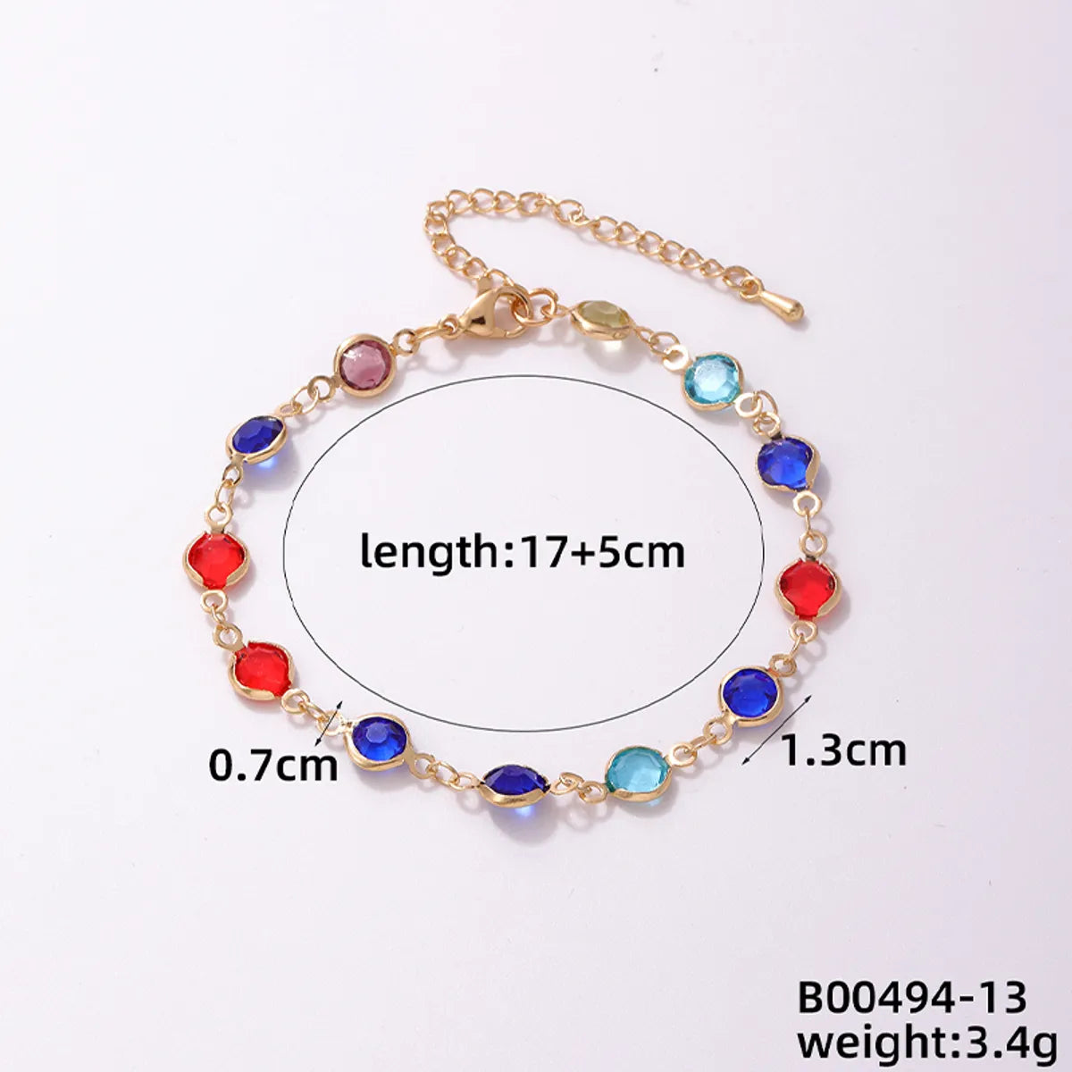 Wholesale Jewelry Casual Simple Style Geometric 304 Stainless Steel Copper K Gold Plated Bracelets