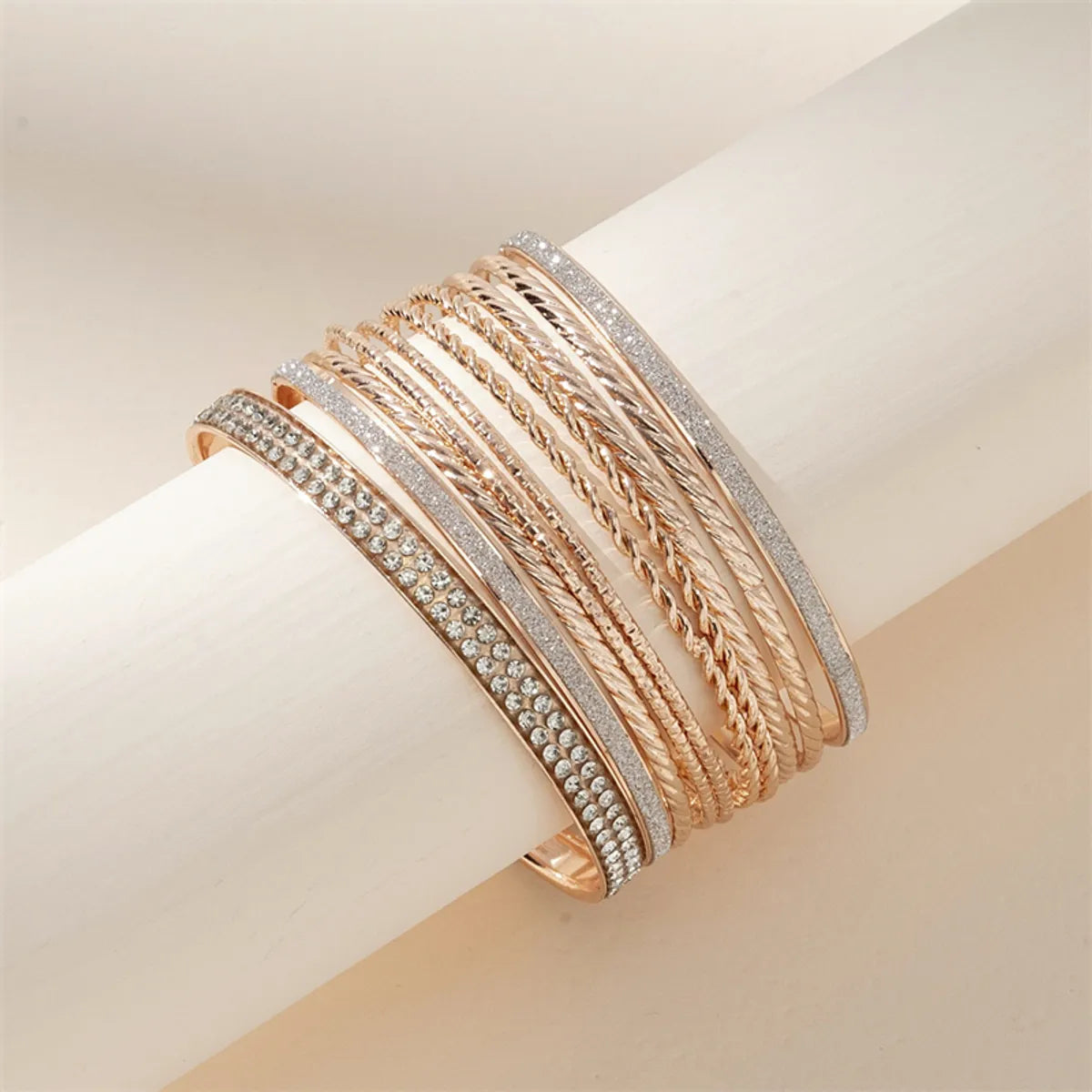 Casual Simple Style Geometric Alloy Wholesale Bangle