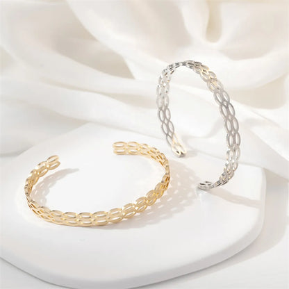 Casual Simple Style Geometric Alloy Wholesale Bangle