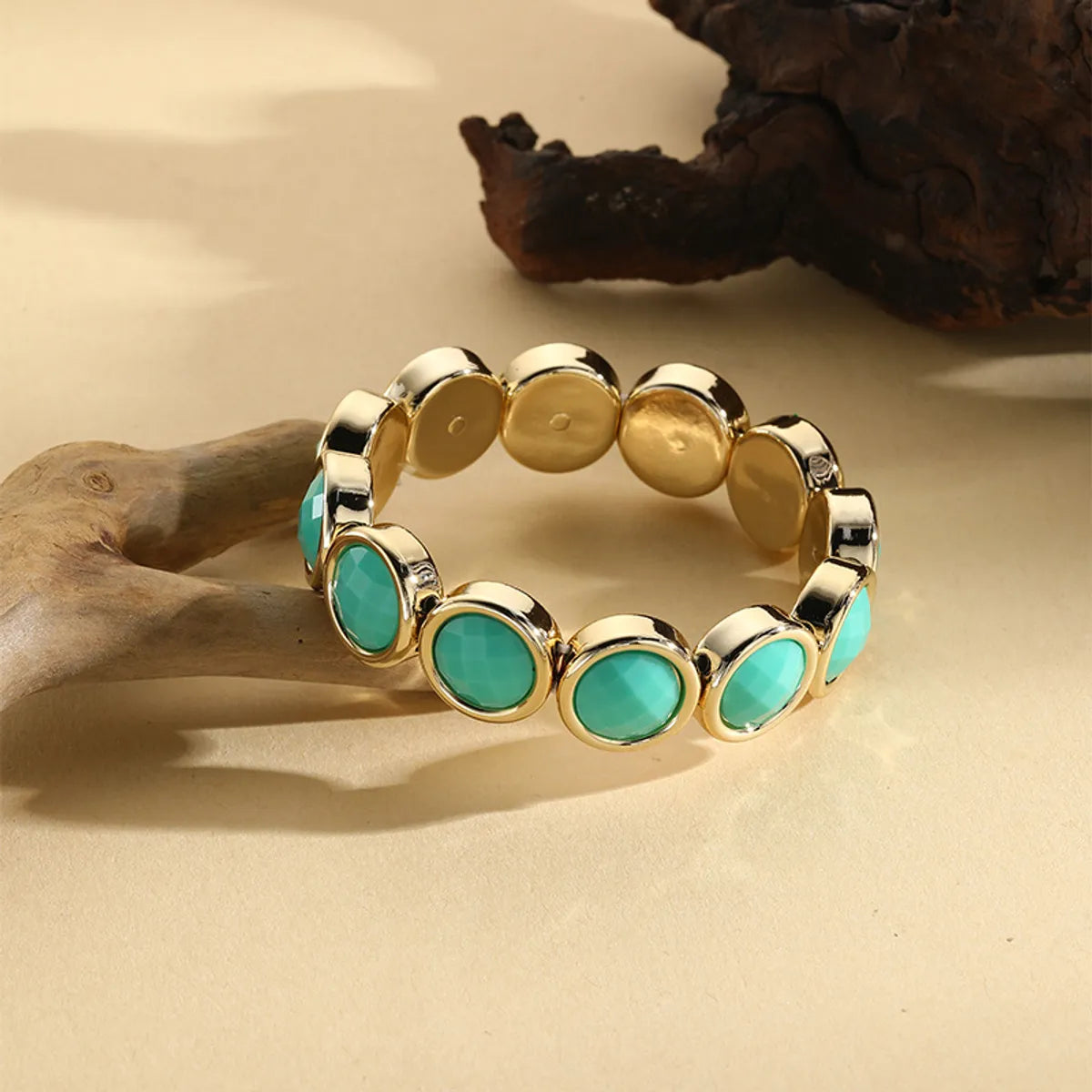 Casual Simple Style Geometric Arylic Resin Wholesale Bracelets