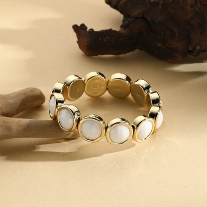 Casual Simple Style Geometric Arylic Resin Wholesale Bracelets