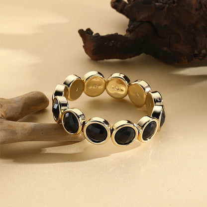 Casual Simple Style Geometric Arylic Resin Wholesale Bracelets