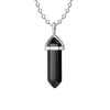 Casual Simple Style Geometric Natural Stone Crystal Iron Wholesale Pendant Necklace