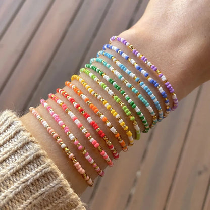 Casual Simple Style Geometric Seed Bead Wholesale Bracelets