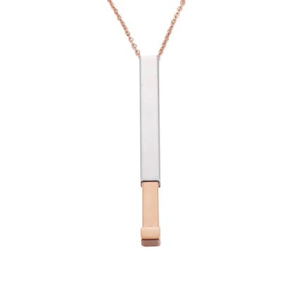 Casual Simple Style Geometric Stainless Steel Gold Plated Silver Plated Pendant Necklace In Bulk