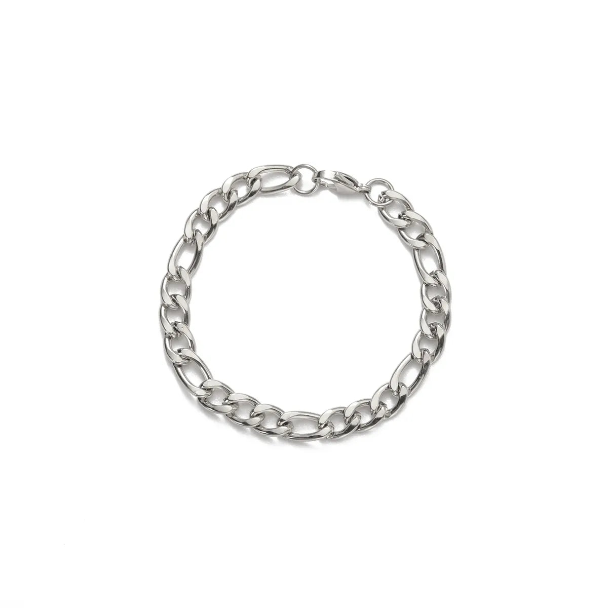 Casual Simple Style Geometric Titanium Steel Plating Unisex Bracelets