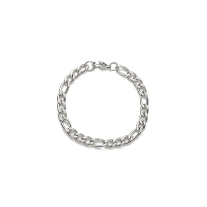 Casual Simple Style Geometric Titanium Steel Plating Unisex Bracelets