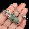 Casual Simple Style Geometric Tree Natural Stone Crystal Suncatcher Spirit Pendulum Artificial Decorations