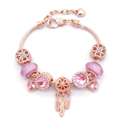 Casual Simple Style Heart Shape Alloy Wholesale Bracelets