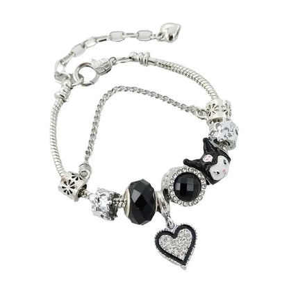 Casual Simple Style Heart Shape Alloy Wholesale Bracelets