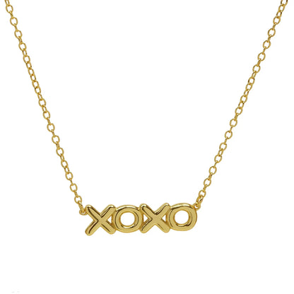 Casual Simple Style Letter Brass Pendant Necklace 1 Piece