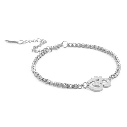 Casual Simple Style Number 304 Stainless Steel Rope Unisex Bracelets