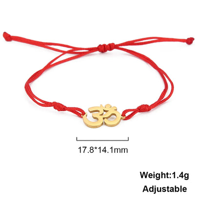 Casual Simple Style Number 304 Stainless Steel Rope Unisex Bracelets