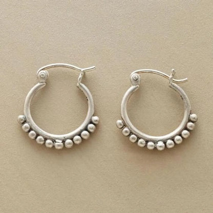 Casual Simple Style Round Alloy Women'S Earrings