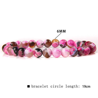 Casual Simple Style Round Natural Stone Wholesale Bracelets