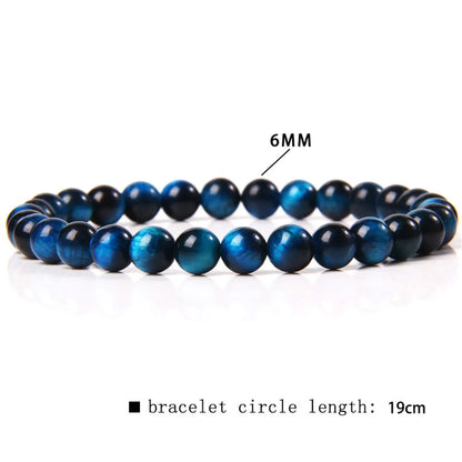 Casual Simple Style Round Natural Stone Wholesale Bracelets