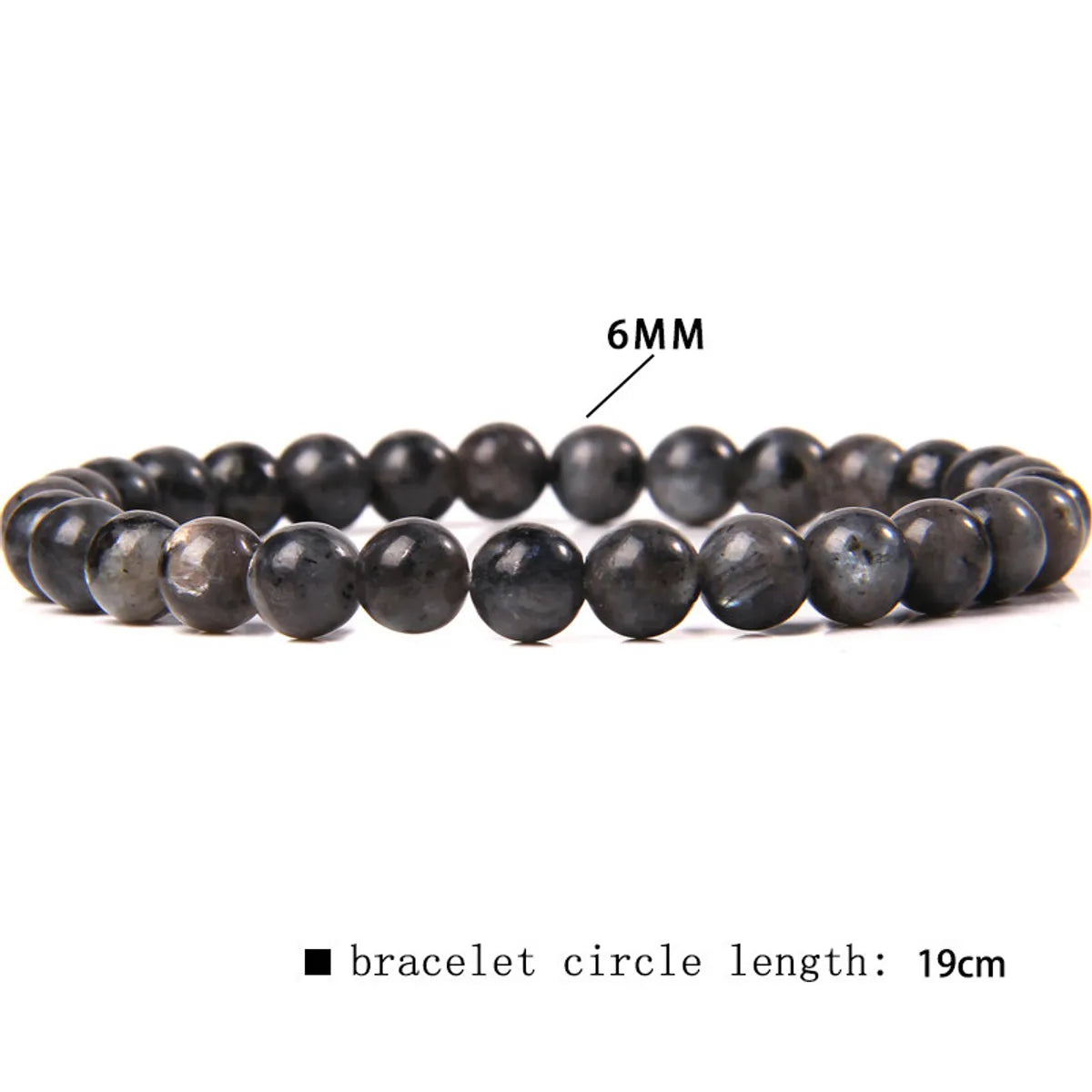 Casual Simple Style Round Natural Stone Wholesale Bracelets