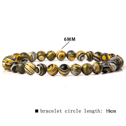 Casual Simple Style Round Natural Stone Wholesale Bracelets