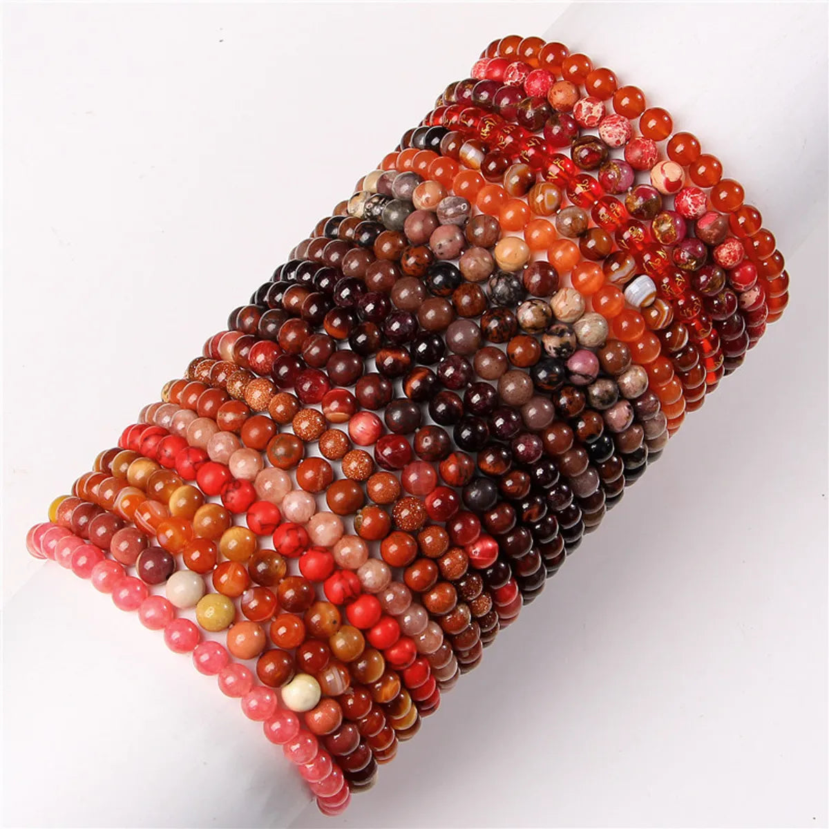 Casual Simple Style Round Natural Stone Wholesale Bracelets