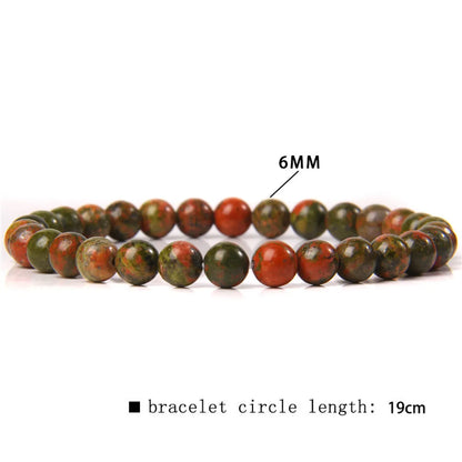 Casual Simple Style Round Natural Stone Wholesale Bracelets