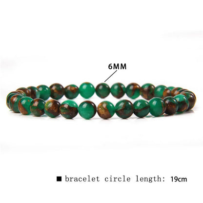 Casual Simple Style Round Natural Stone Wholesale Bracelets