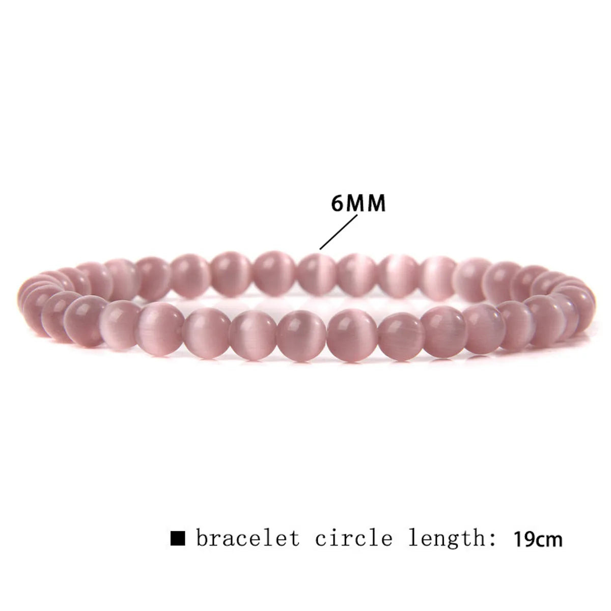 Casual Simple Style Round Natural Stone Wholesale Bracelets