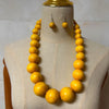 Casual Simple Style Round Wood Beaded Women'S Jewelry Set