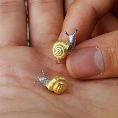 Casual Simple Style Snails Alloy Copper Plating K Gold Plated Women'S Rings Earrings