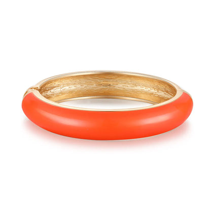 Casual Simple Style Solid Color Alloy Wholesale Bangle