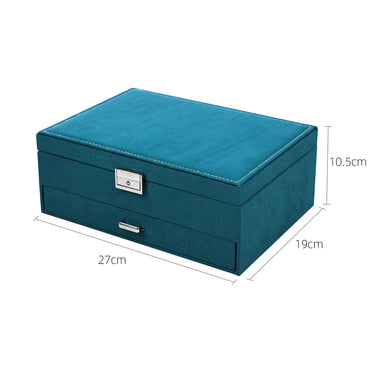 Casual Simple Style Solid Color Canvas Jewelry Boxes