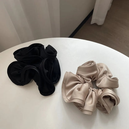 Women'S Casual Simple Style Solid Color Cloth Handmade Hair Tie