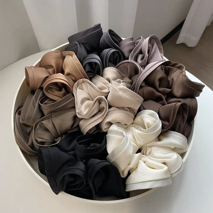 Women'S Casual Simple Style Solid Color Cloth Handmade Hair Tie