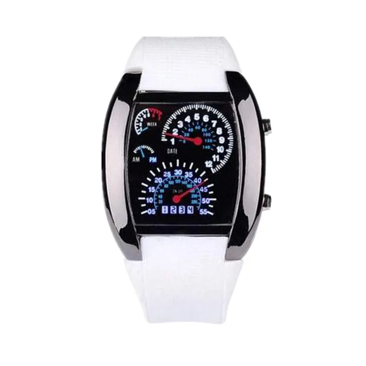 Casual Simple Style Solid Color Electronic Men'S Watches