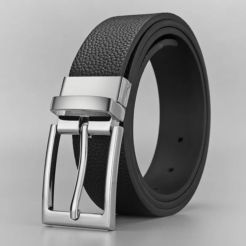 Casual Simple Style Solid Color Pu Leather Alloy Women'S Leather Belts