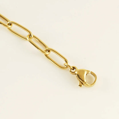 Casual Simple Style Solid Color Stainless Steel Plating 18k Gold Plated Women's Anklet