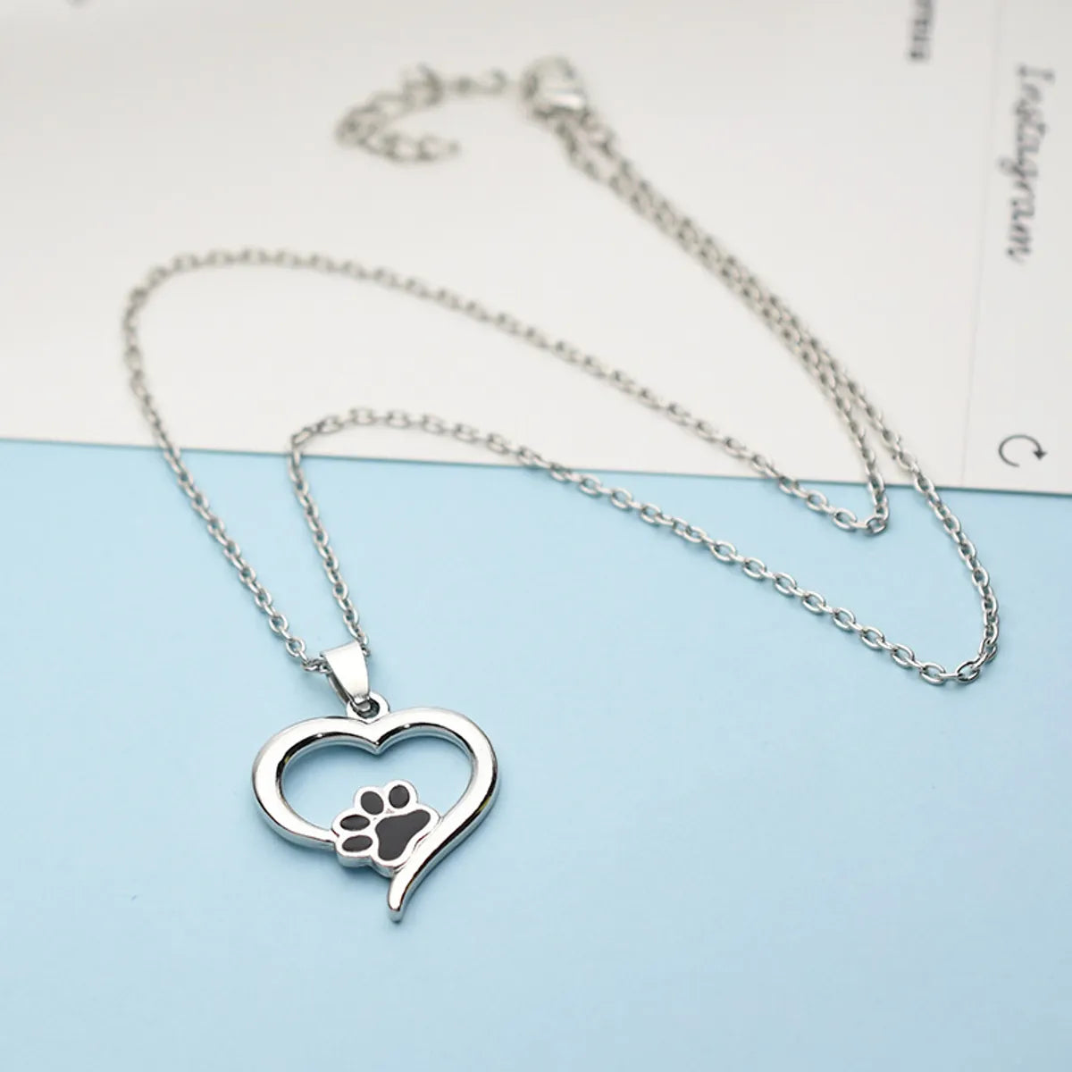 Casual Simple Style Streetwear Heart Shape Alloy Plating Women's Pendant Necklace