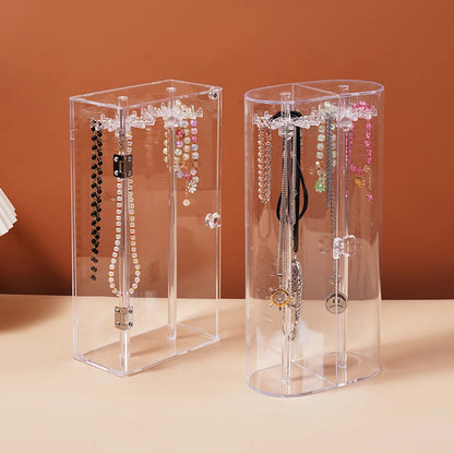 Casual Simple Style Transparent Arylic Jewelry Display