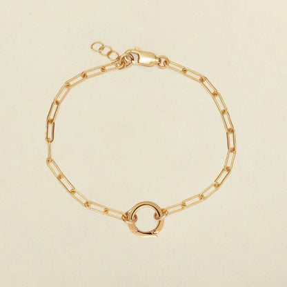 Wholesale Jewelry Casual Solid Color 201 Stainless Steel 18K Gold Plated Gold Plated Plating Bracelets