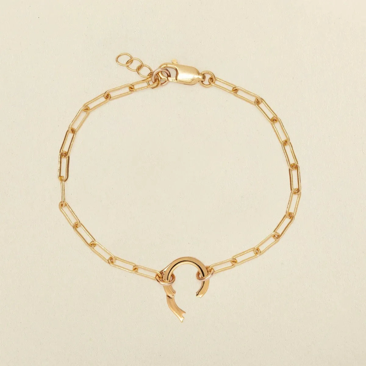 Wholesale Jewelry Casual Solid Color 201 Stainless Steel 18K Gold Plated Gold Plated Plating Bracelets