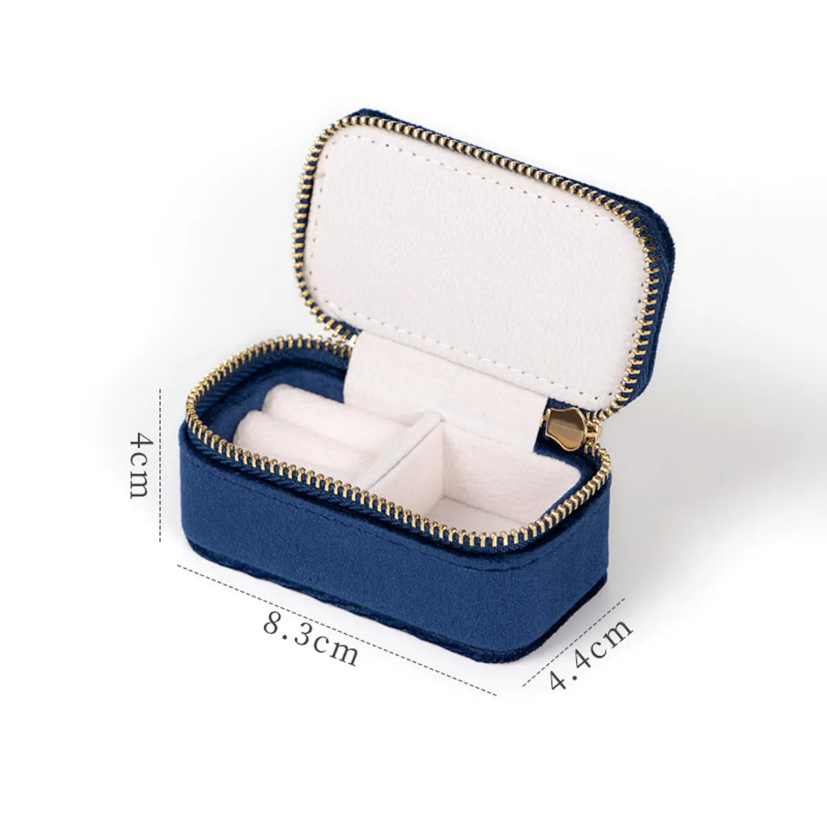 Casual Solid Color Flannel Wholesale Jewelry Boxes